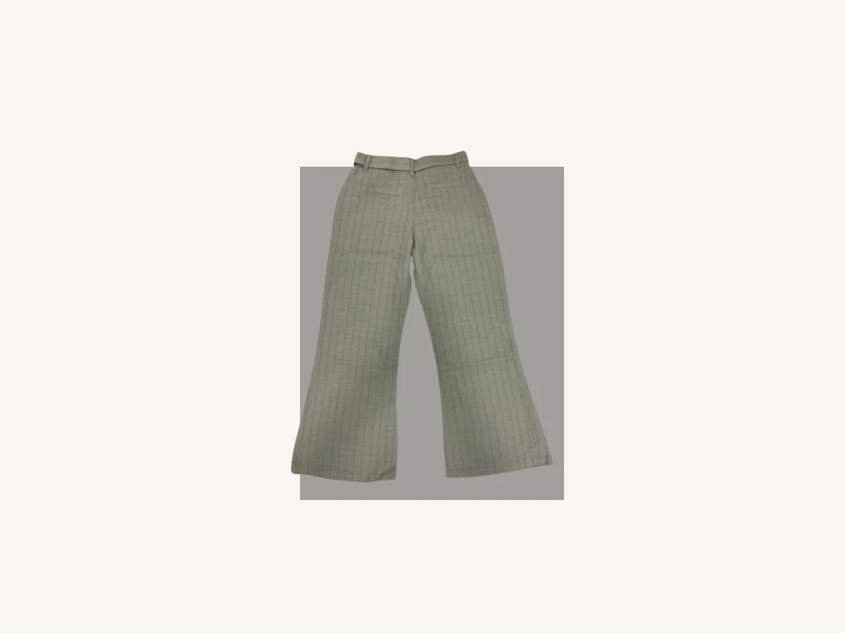 Non-denim wide-leg trouser development reference