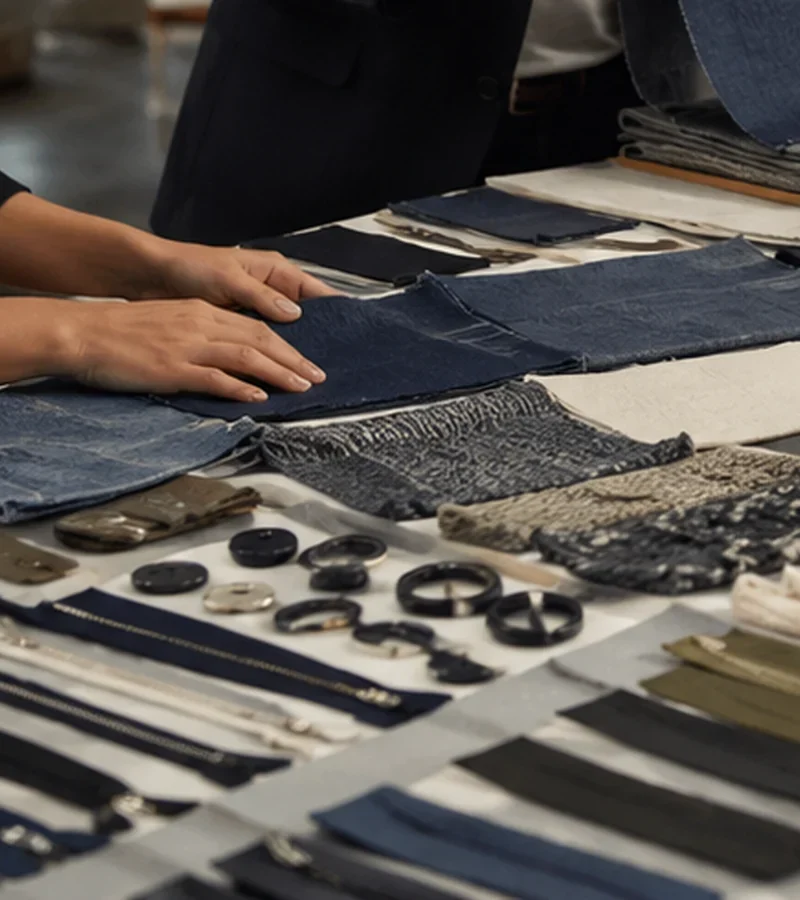 Garment trims and accessories development
